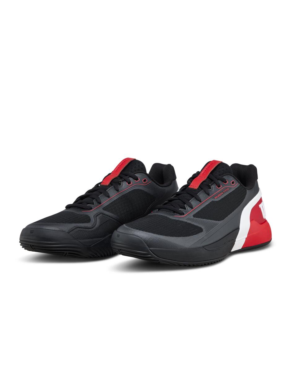 WILSON RUSH PRO 5 PADEL Black/Rd WRS338750