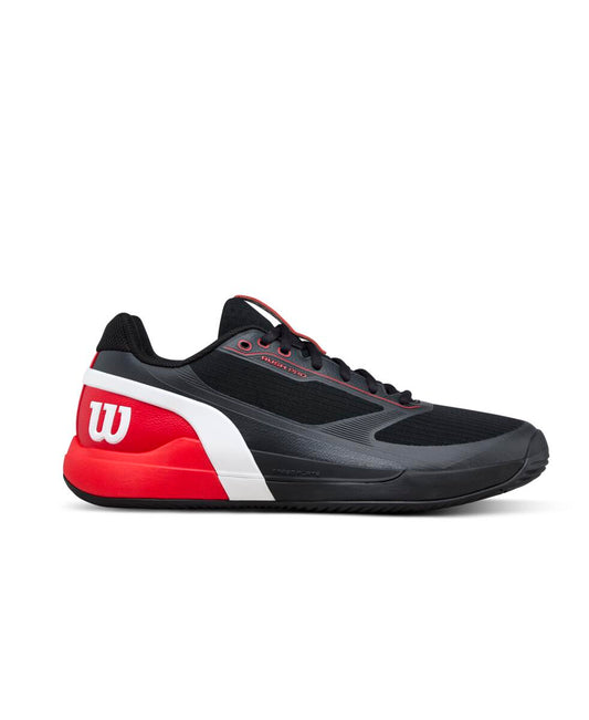 WILSON RUSH PRO 5 PADEL Black/Rd WRS338750