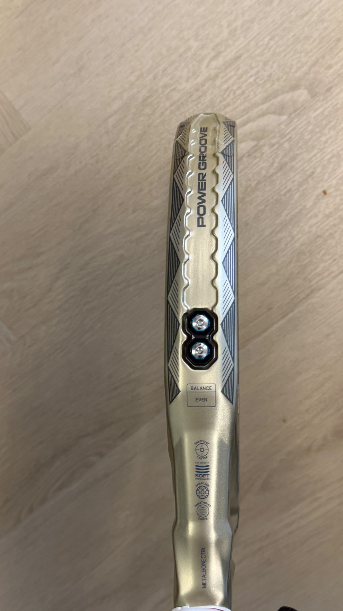 Adidas Metalbone CTRL 3.4 2025 Padel Racket Carbon 16K Used 9 Of 10
