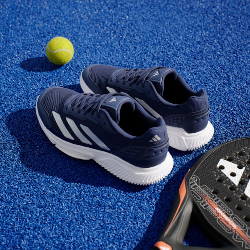Adidas Courtquick Padel Shoes Men Blue KJ3633