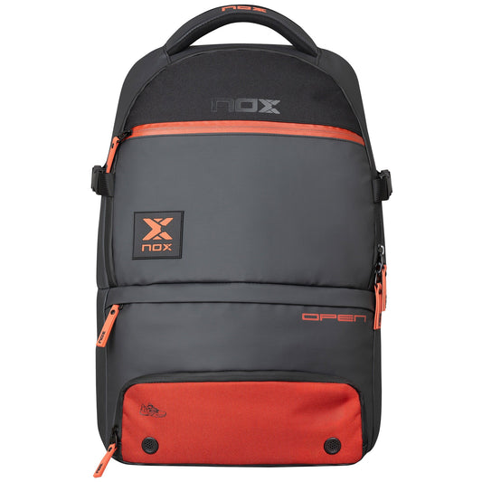 NOX  LUXURY OPEN SERIES BLACK/RED BACKPACK 2025