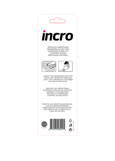 INCRO DAMPENERS ANTI VIBRATION WHITE