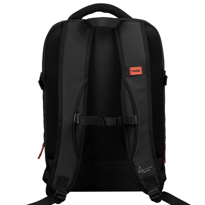 NOX  LUXURY OPEN SERIES BLACK/RED BACKPACK 2025