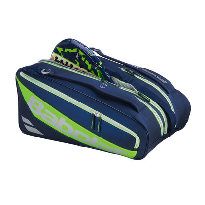 Babolat RH Pro Padel Juan Lebrón 2nd Gen bag, detail view, blue and green