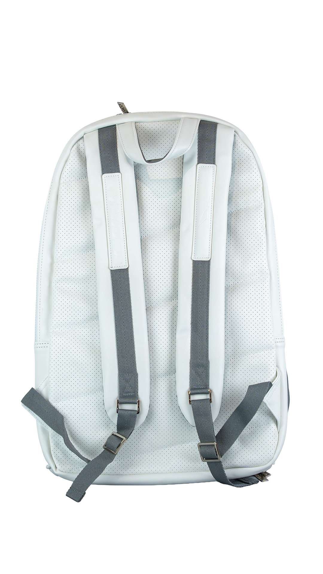 Cork white backpack, back and shoulder straps