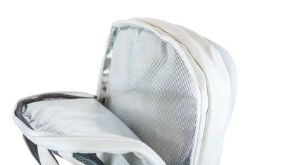 Cork white backpack, thermal racket compartment
