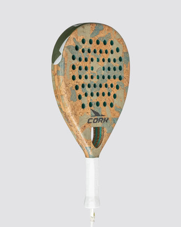 Cork Premium Woman racket, first side angle