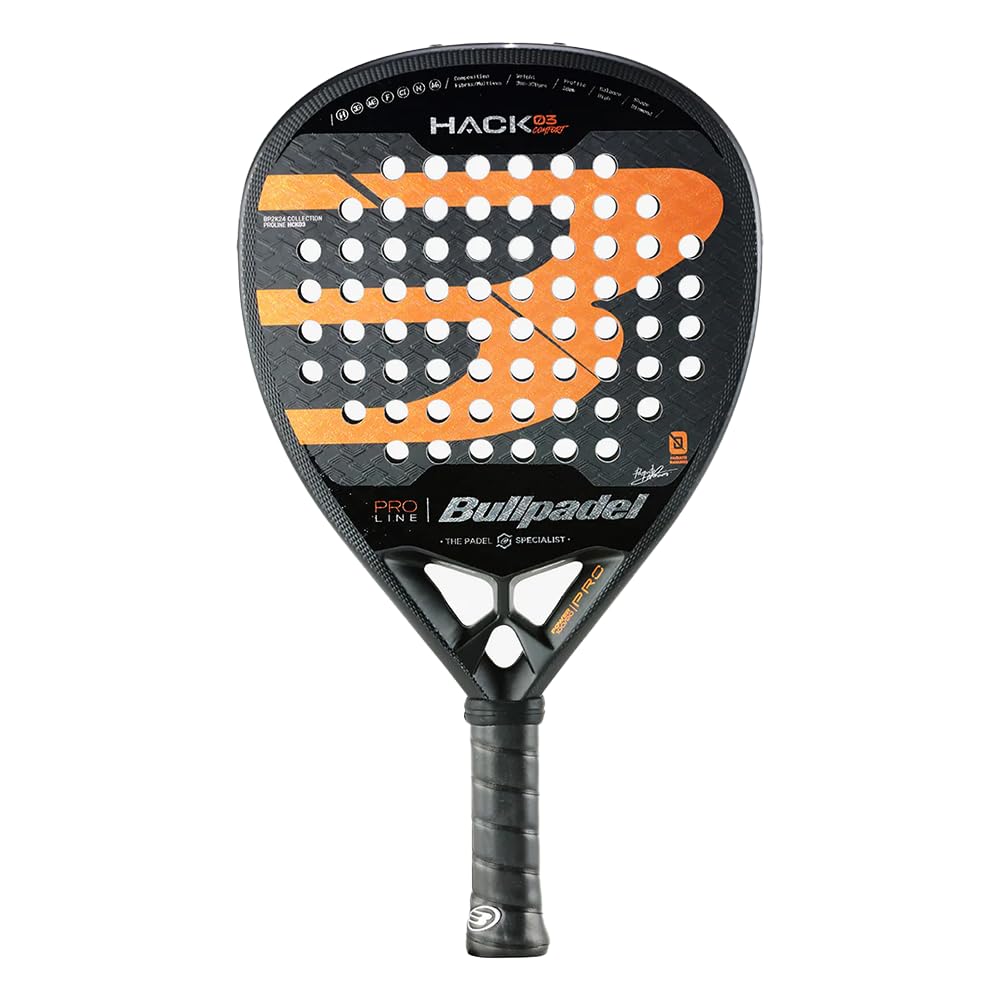 RENTAL: BULLPADEL Hack 03 Comfort 24 PADEL RACKET