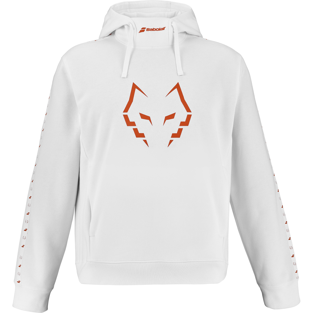 BABOLAT HOOD SWEAT JL White 6MS26042