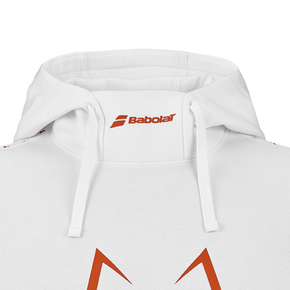 BABOLAT HOOD SWEAT JL White 6MS26042