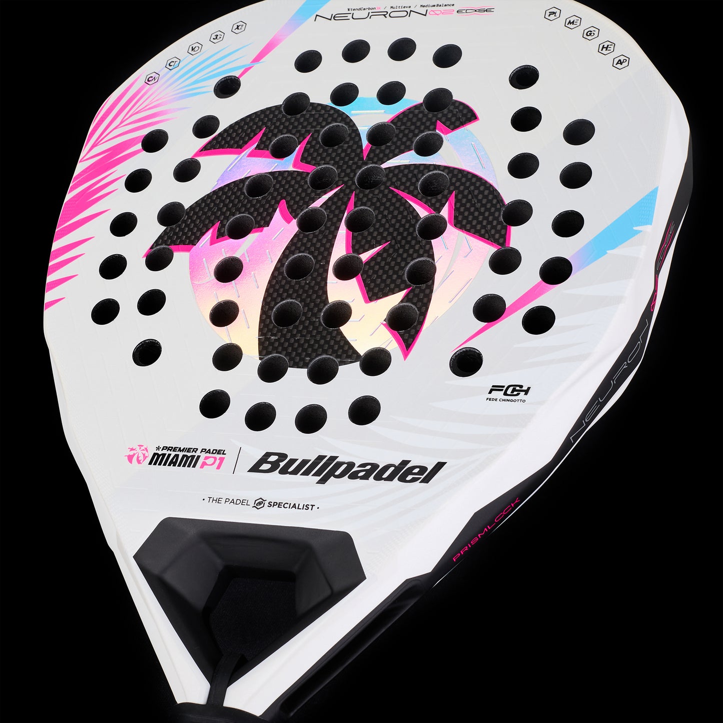 BULLPADEL NEURON 02 EDGE MIAMI 26 RACKET 2026