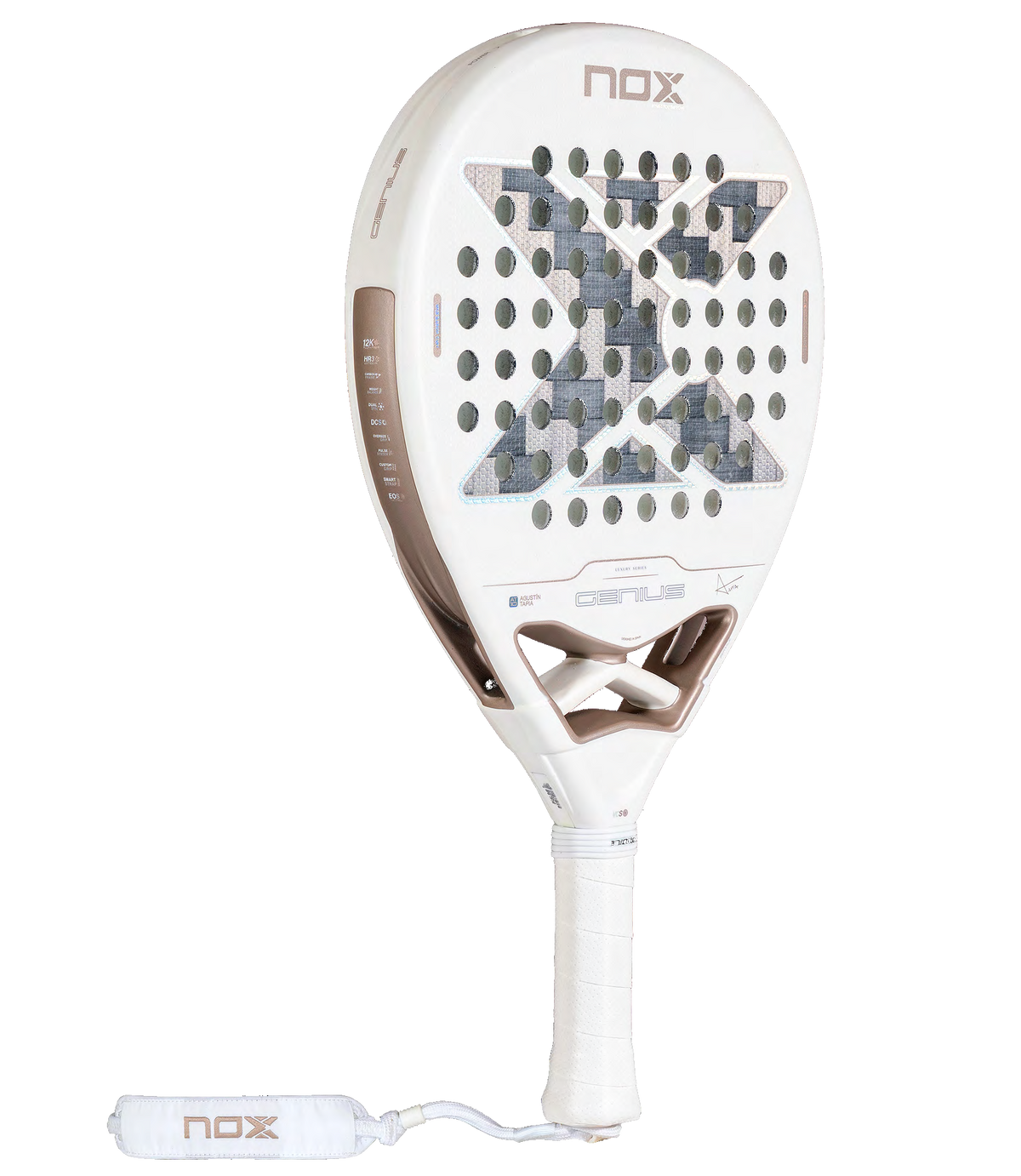 NOX Genius 12K Alum XTREM Lite by Agustin Tapia 2027 padel racket