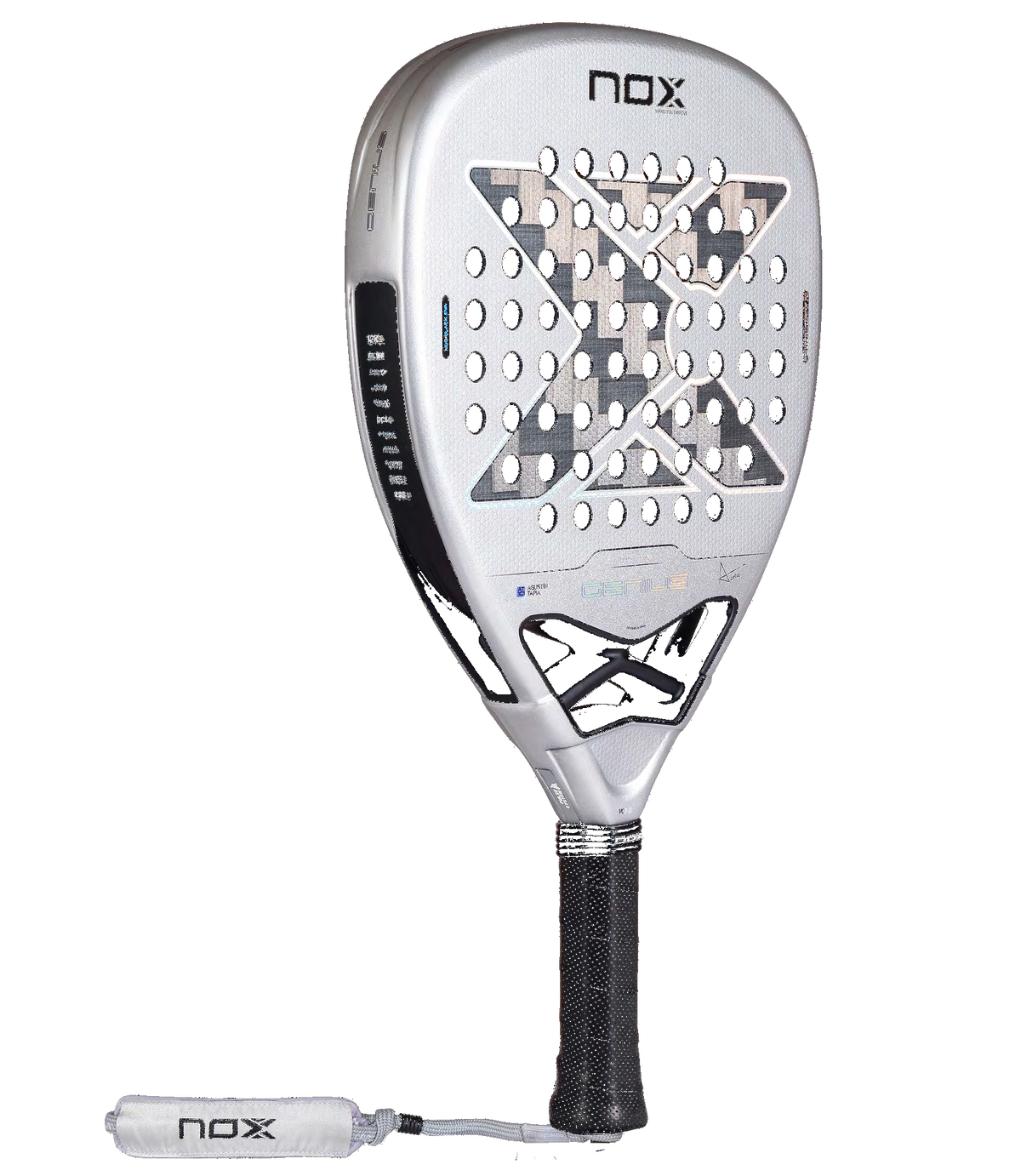 NOX Genius Attack 12K Alum XTREM by Agustin Tapia 2027 padel racket