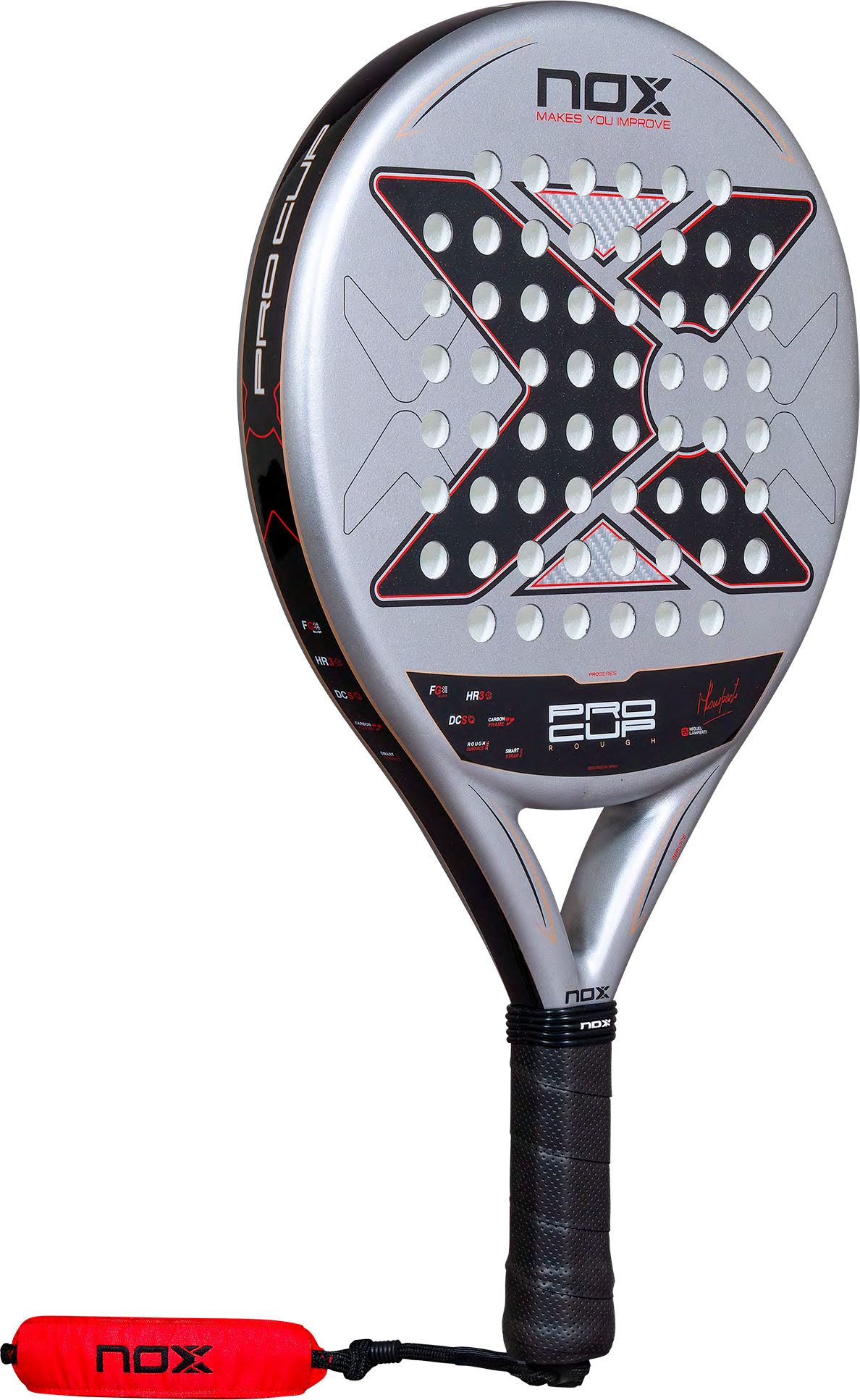 NOX ML10 Pro Cup Rough by Miguel Lamperti 2027 padel racket
