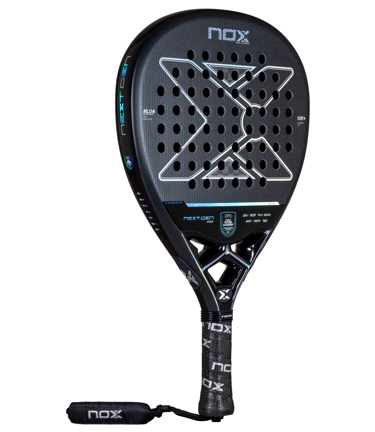 NOX Next Gen Pro Attack 12K NFA 2027 padel racket