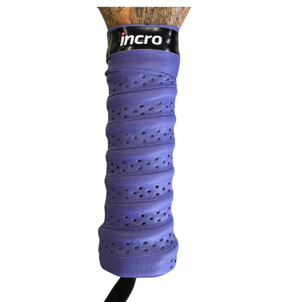 Incro Damping Ridges Overgrip with Perforated Relief – Purple