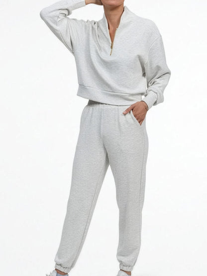 Soft Zipper Pants