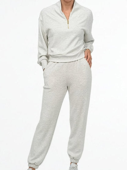 Soft Zipper Pants