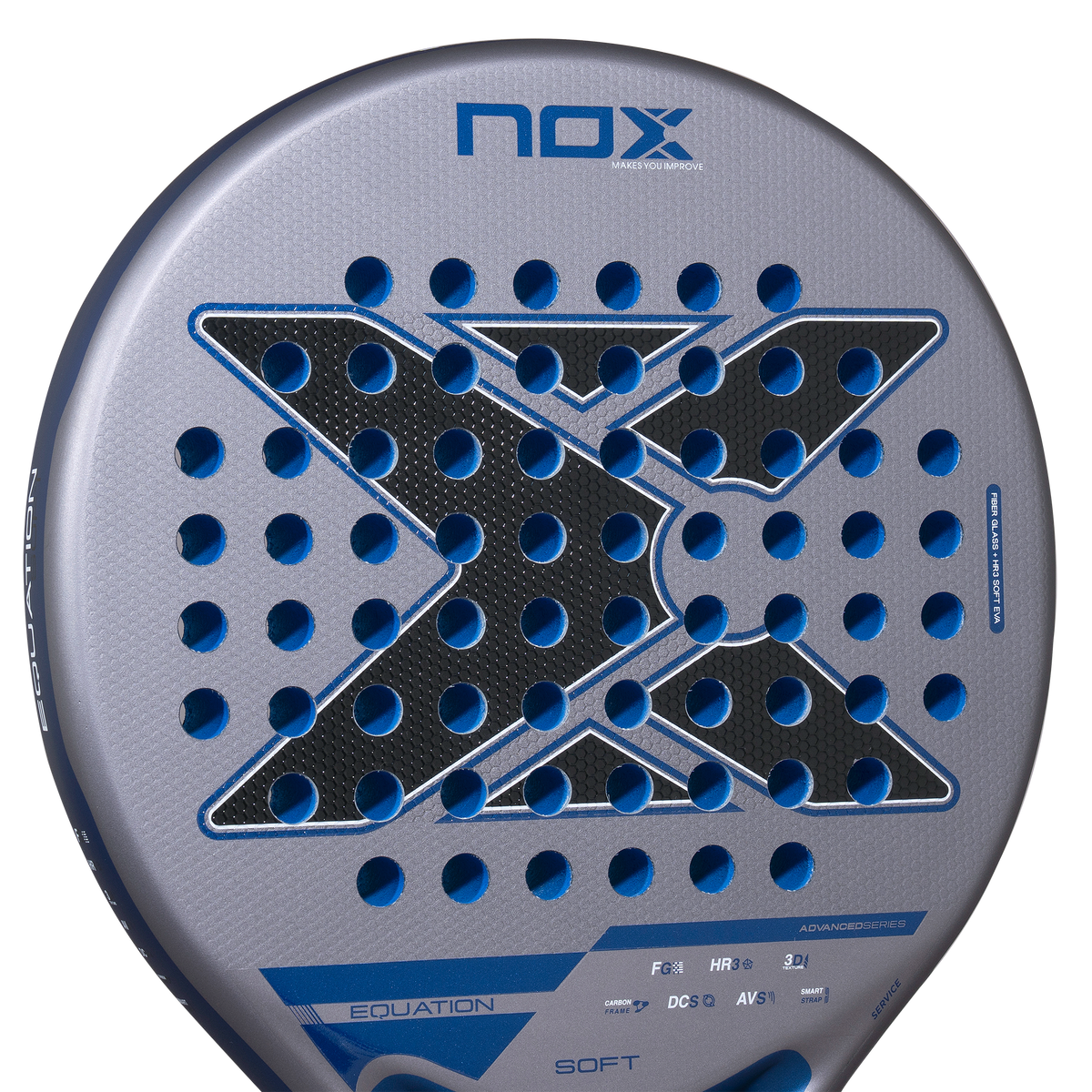 NOX Equation Soft Advanced 2027 Padel Racket With HR3 Soft EVA Core - view 5