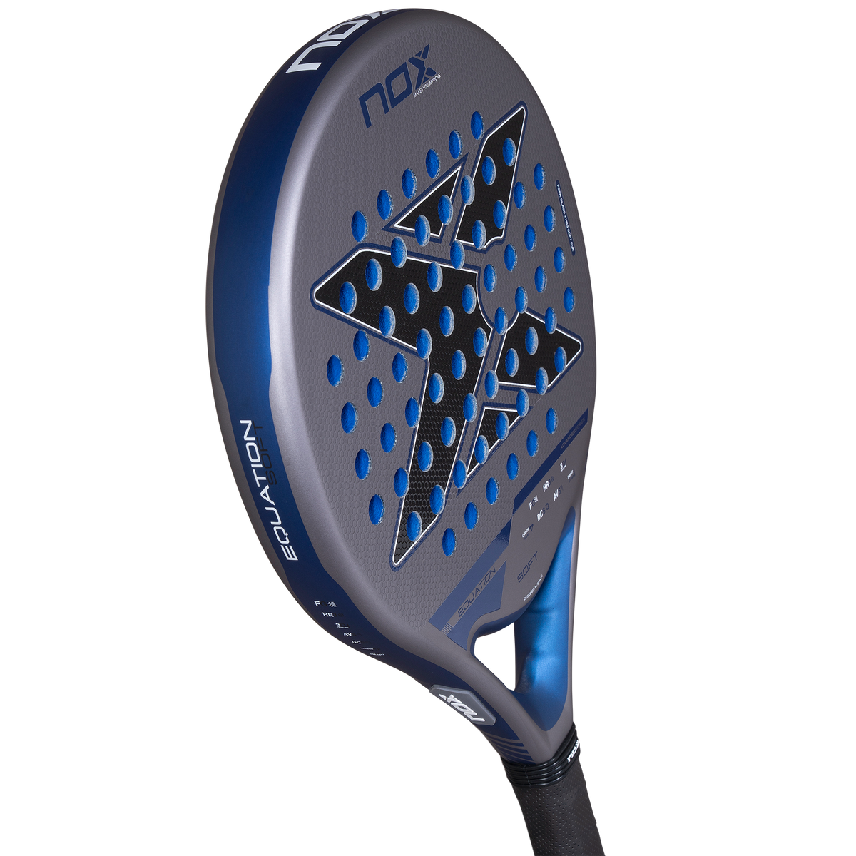 NOX Equation Soft Advanced 2027 Padel Racket With HR3 Soft EVA Core - view 8