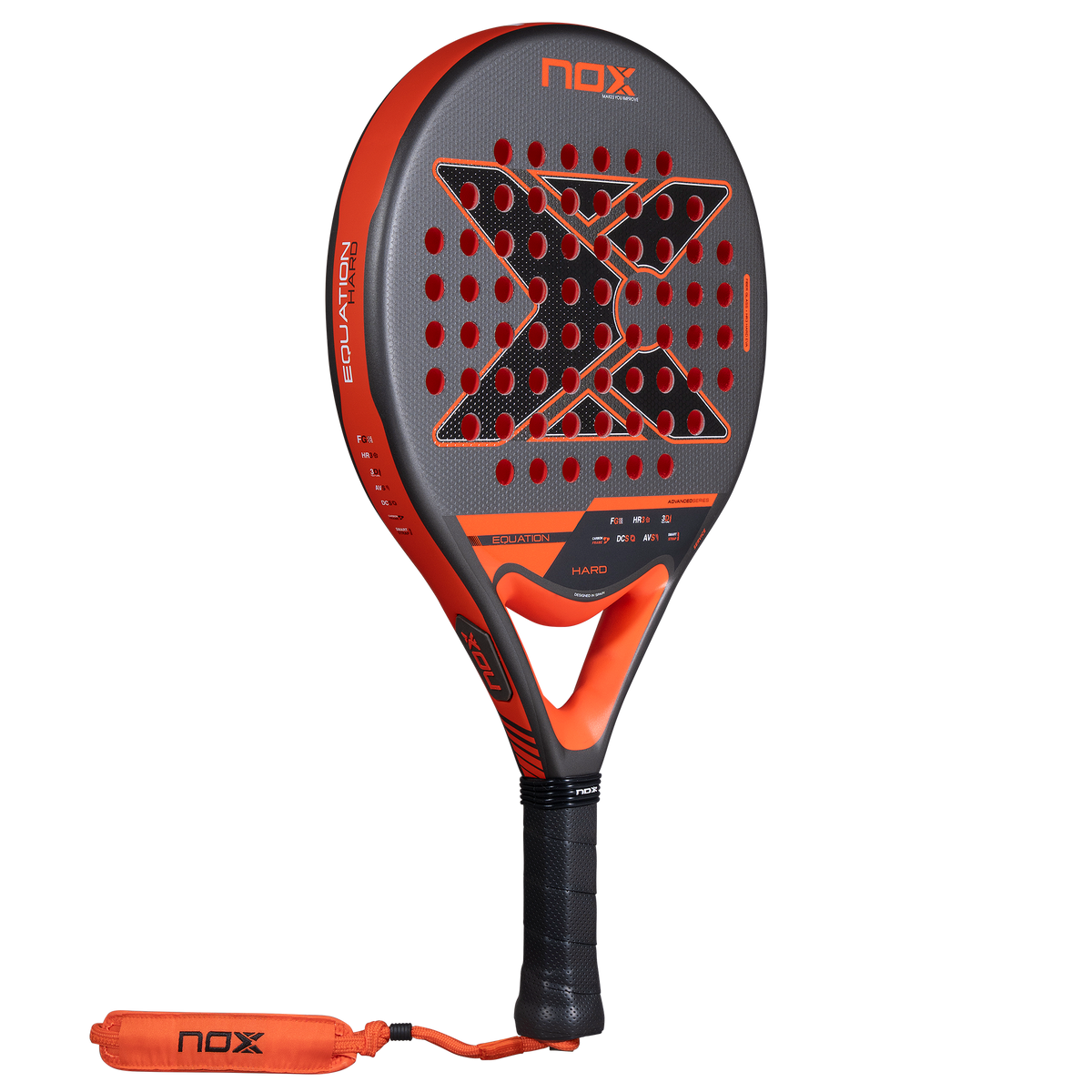 NOX Equation Hard Advanced 2027 Padel Racket With HR3 Hard EVA Core - view 2