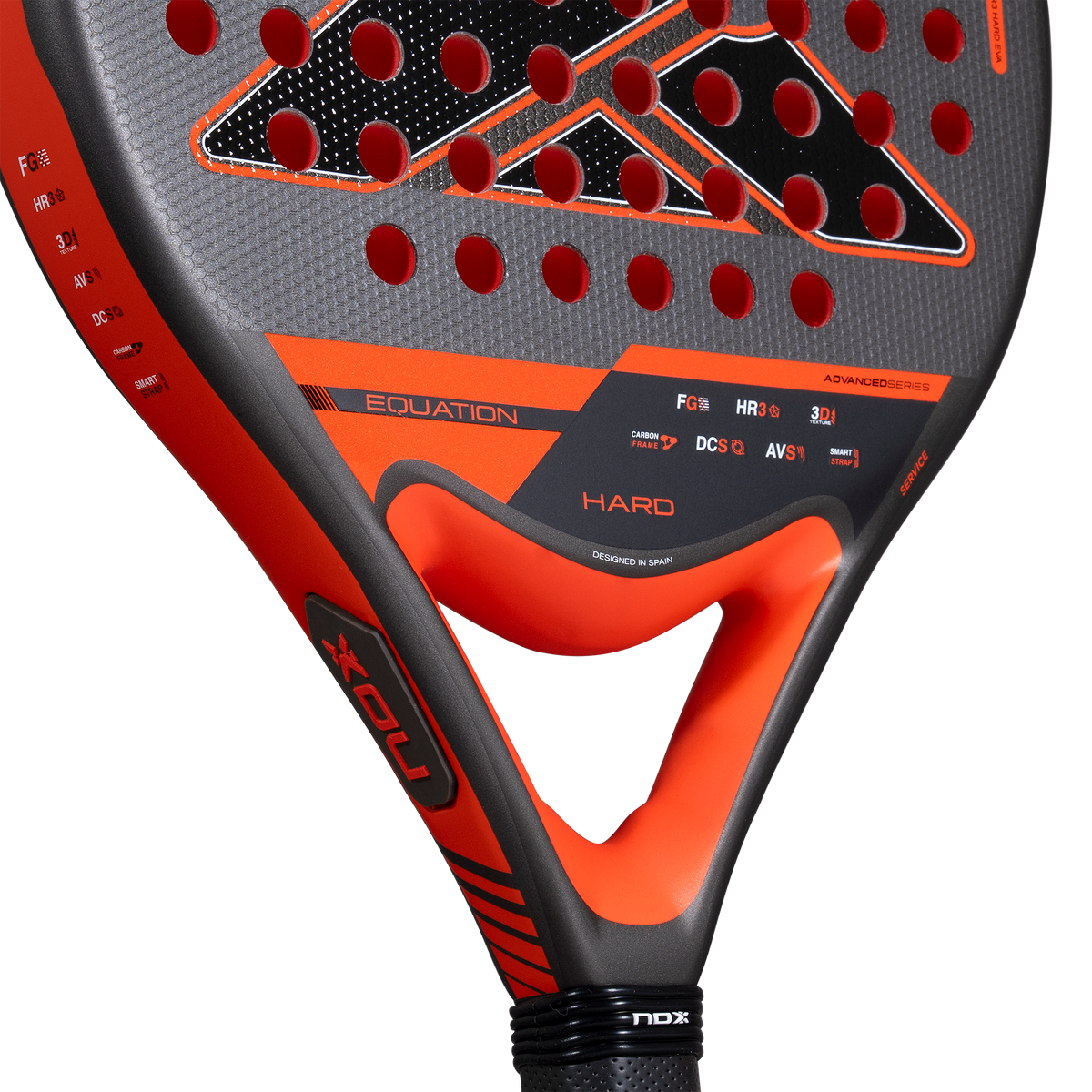 NOX Equation Hard Advanced 2027 Padel Racket With HR3 Hard EVA Core - view 6