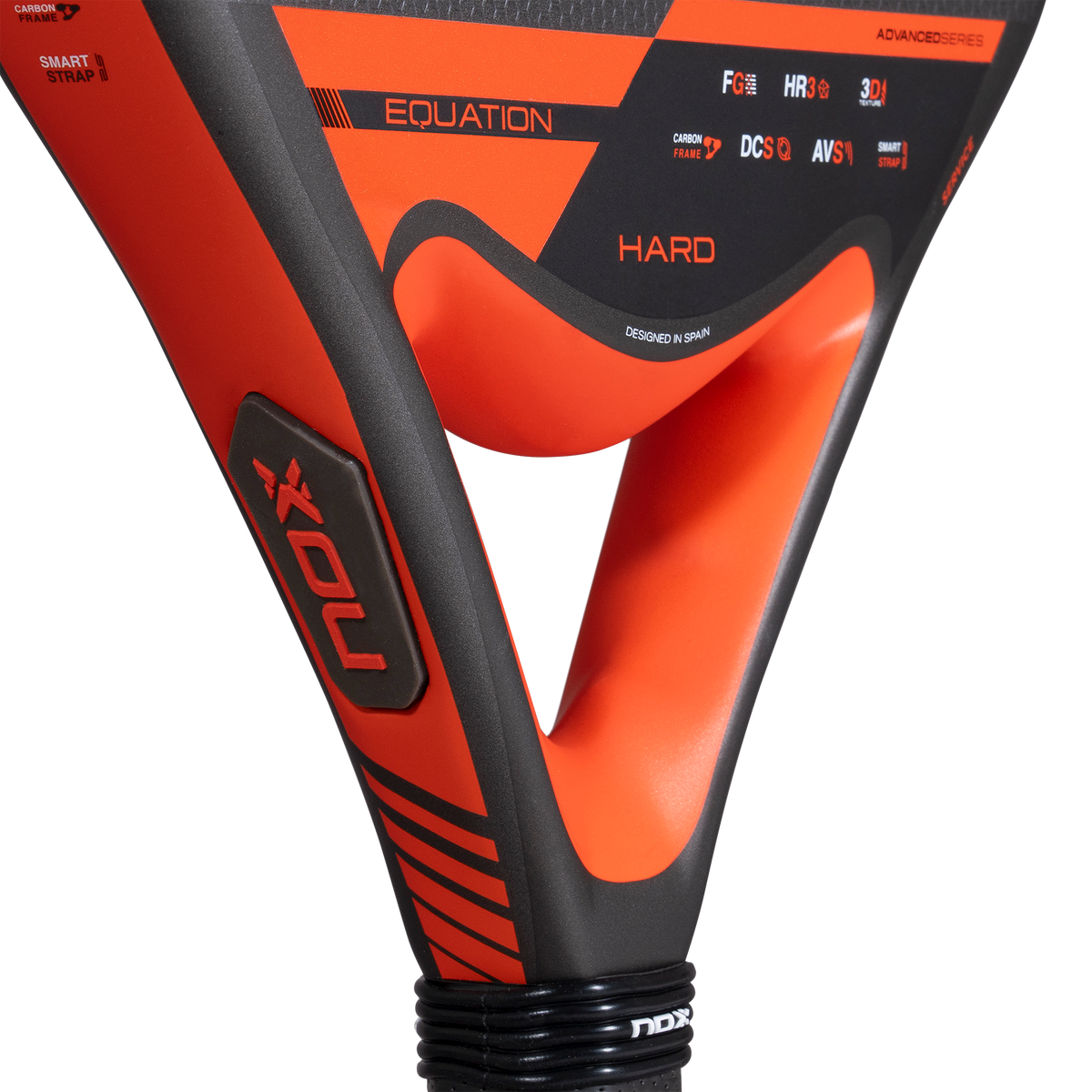 NOX Equation Hard Advanced 2027 Padel Racket With HR3 Hard EVA Core - view 7