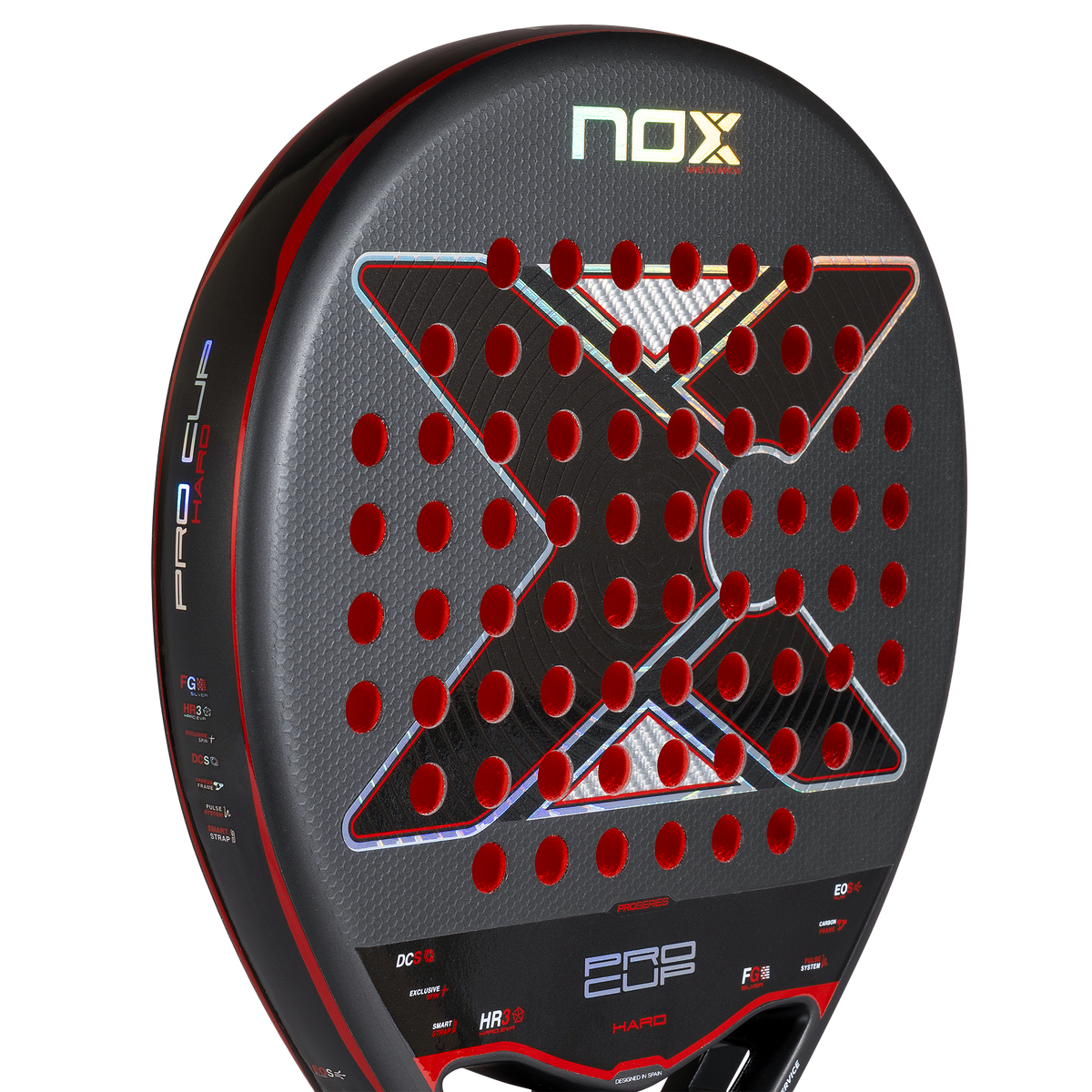 NOX Pro Cup Hard 2027 Padel Racket | Agustín Tapia - view 5