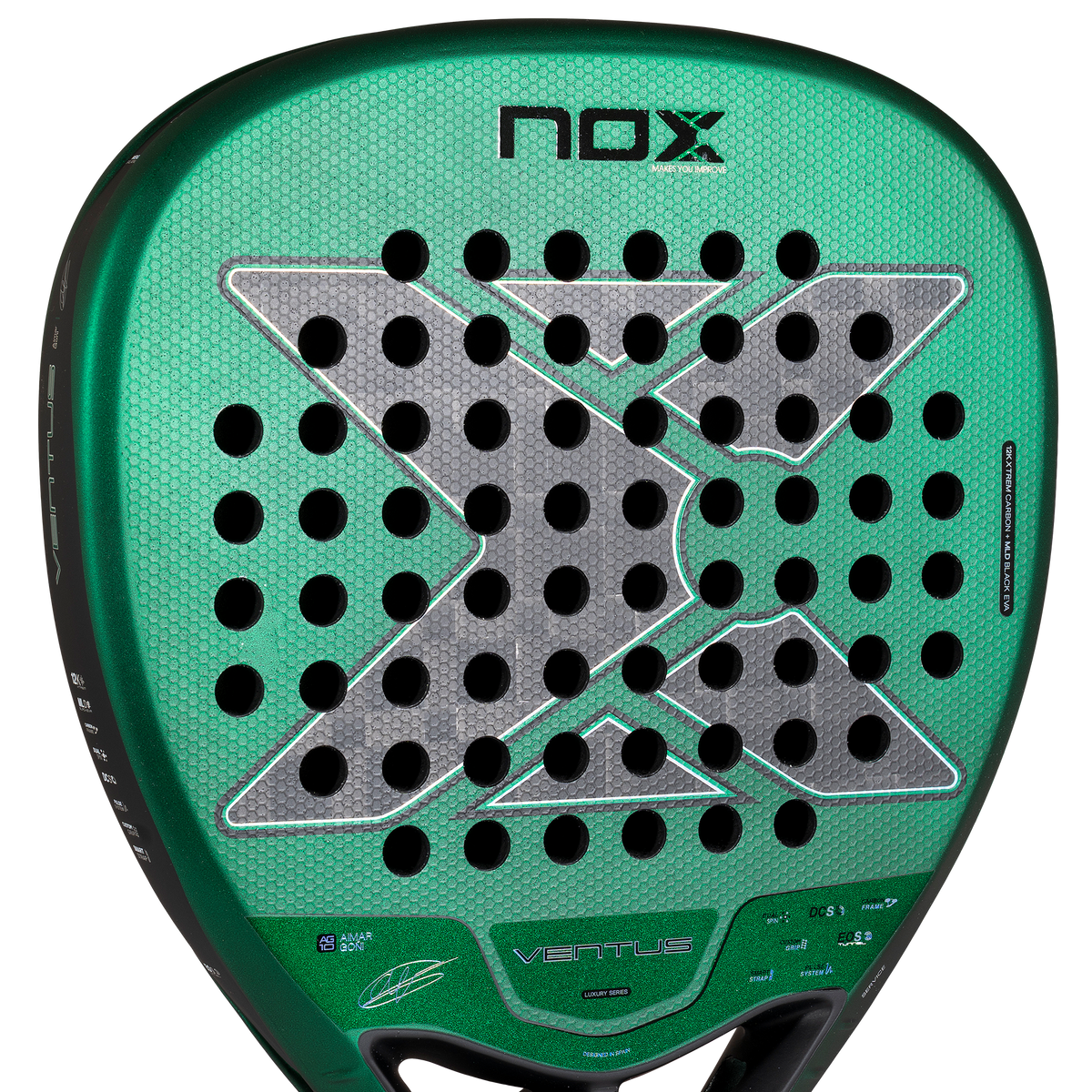 NOX Ventus Attack 12K XTREM 2027 Padel Racket | Aimar Goñi - view 6