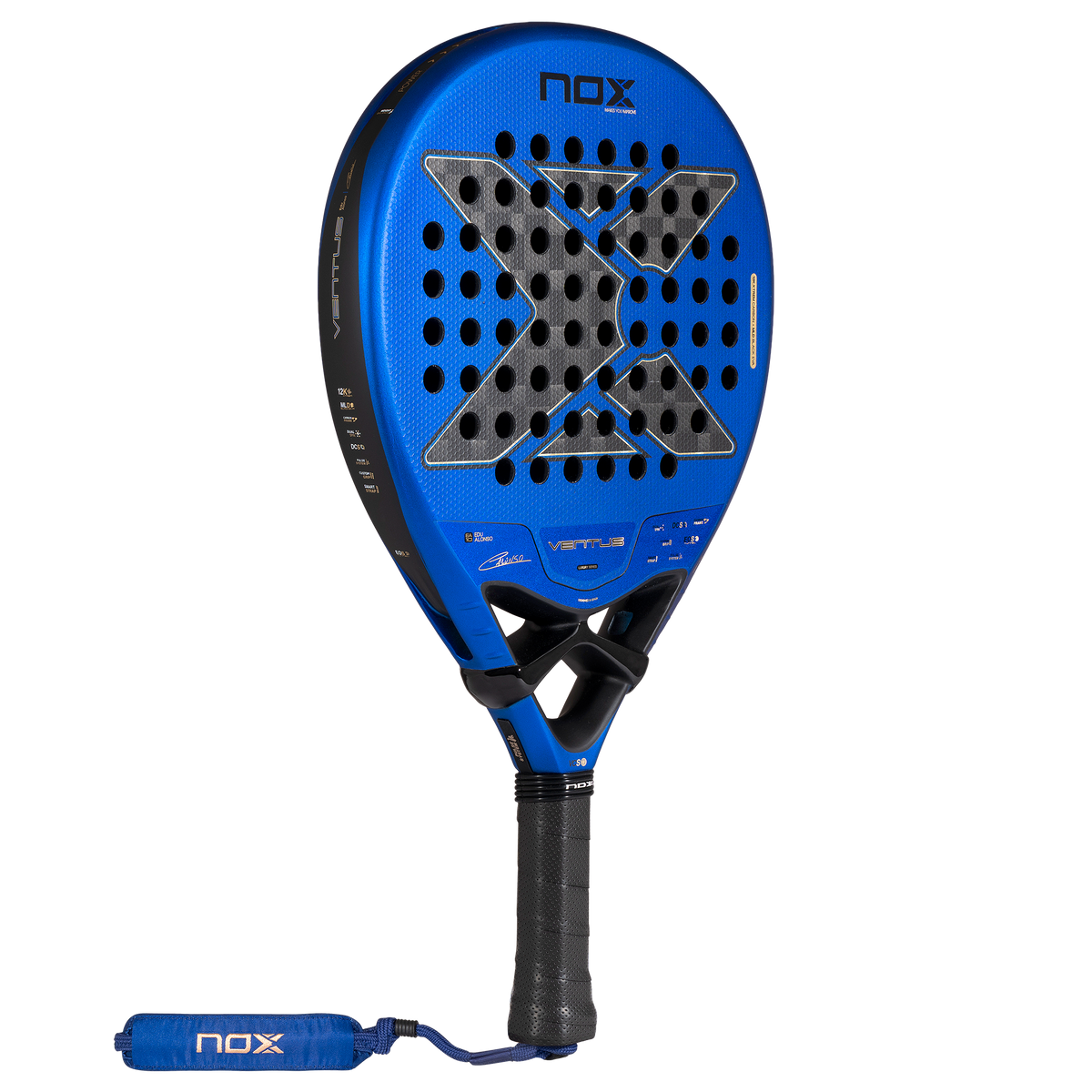 NOX Ventus Hybrid 12K XTREM 2027 Padel Racket | Edu Alonso - view 3