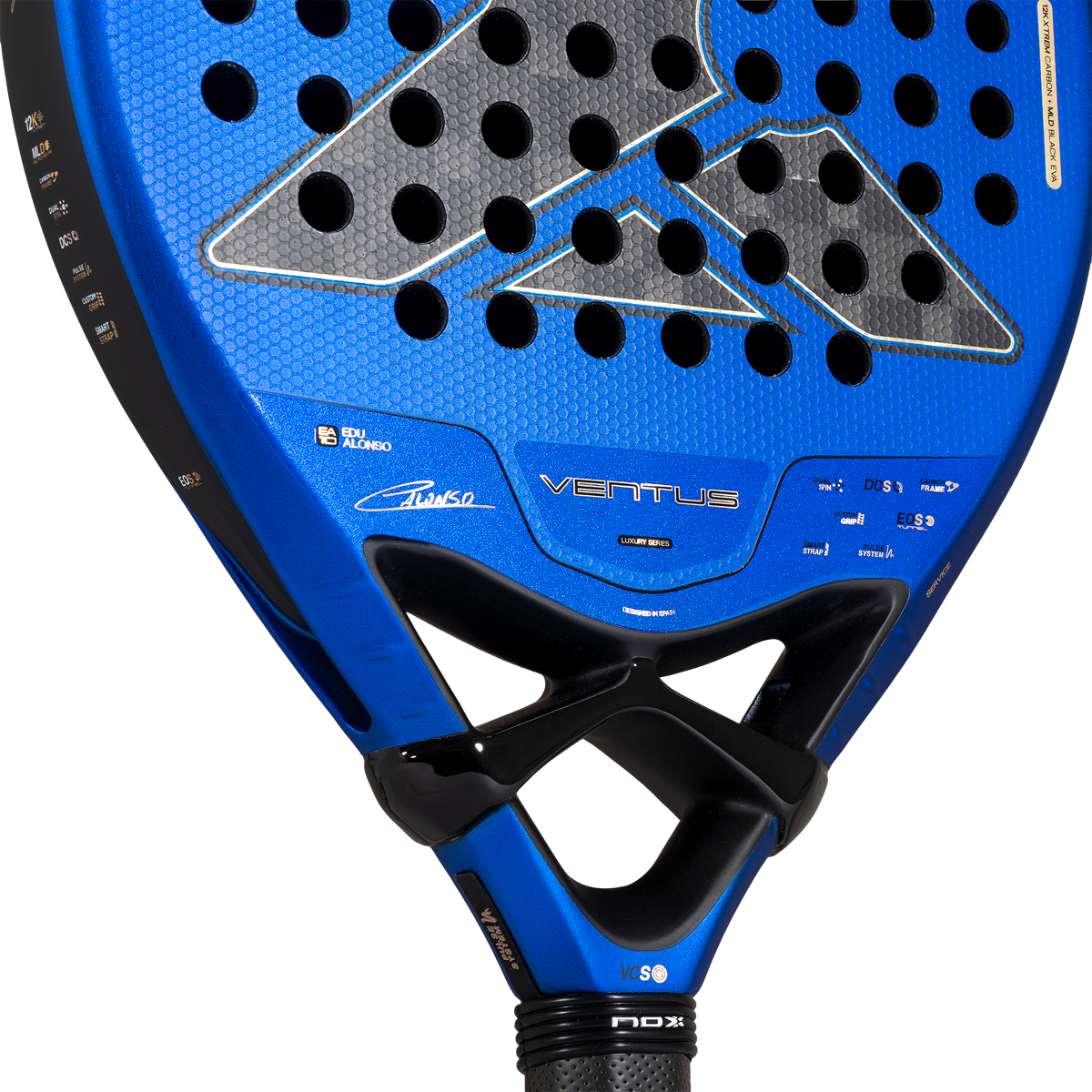 NOX Ventus Hybrid 12K XTREM 2027 Padel Racket | Edu Alonso - view 7