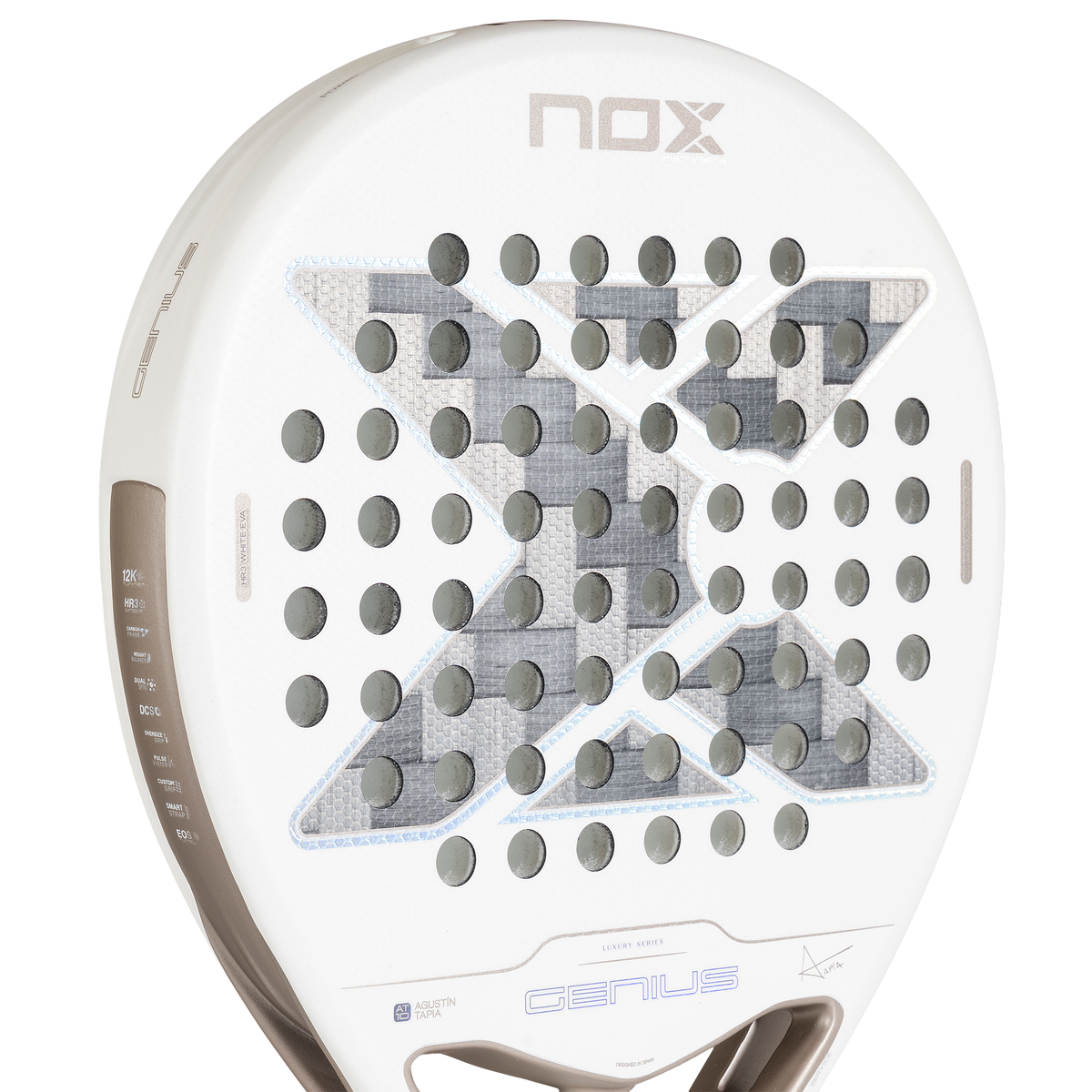 NOX Genius 12K Alum XTREM Lite 2027 Padel Racket | Agustín Tapia - view 6