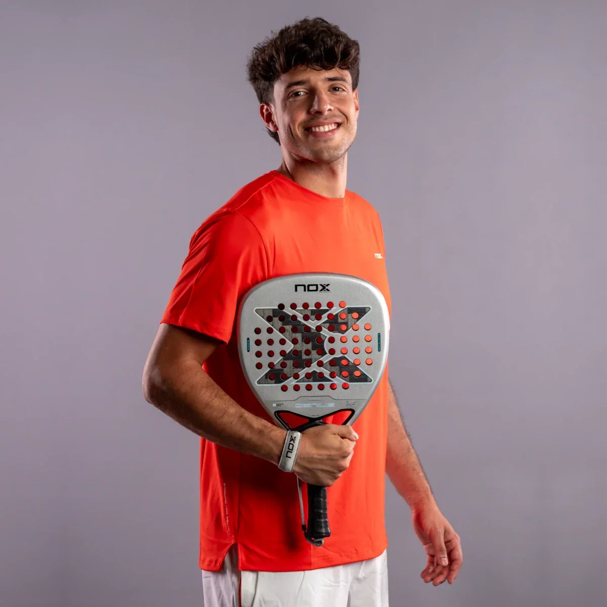 NOX Genius Attack 12K Alum XTREM 2027 Padel Racket | Agustín Tapia - view 2