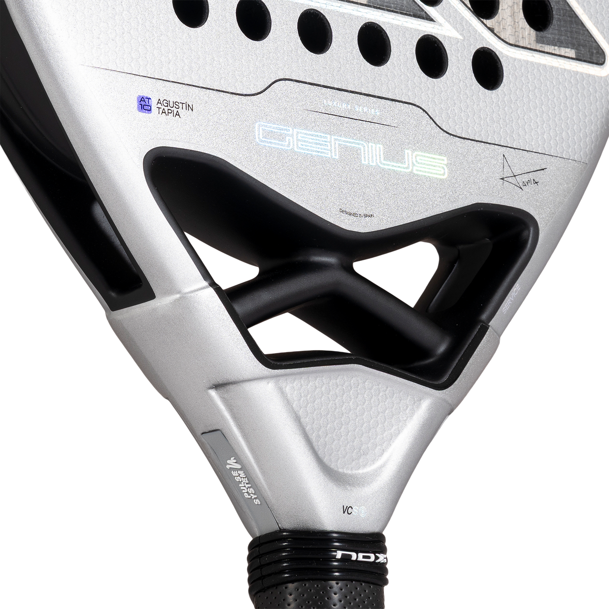 NOX Genius Attack 12K Alum XTREM 2027 Padel Racket | Agustín Tapia - view 9