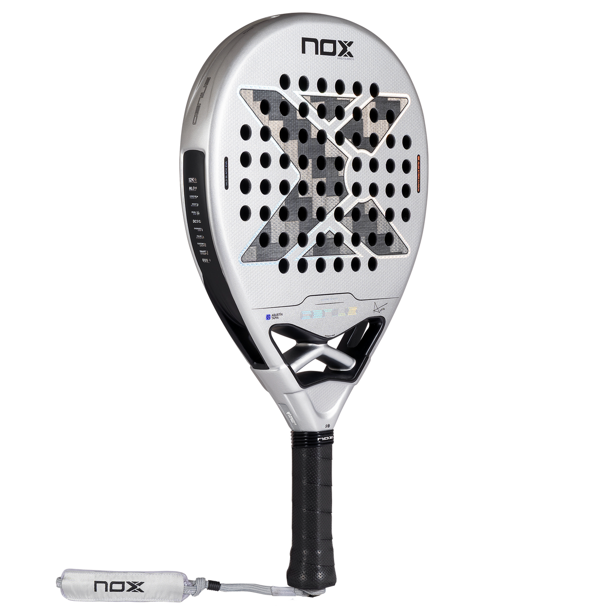 NOX Genius 12K Alum XTREM 2027 Padel Racket by Agustin Tapia - view 3