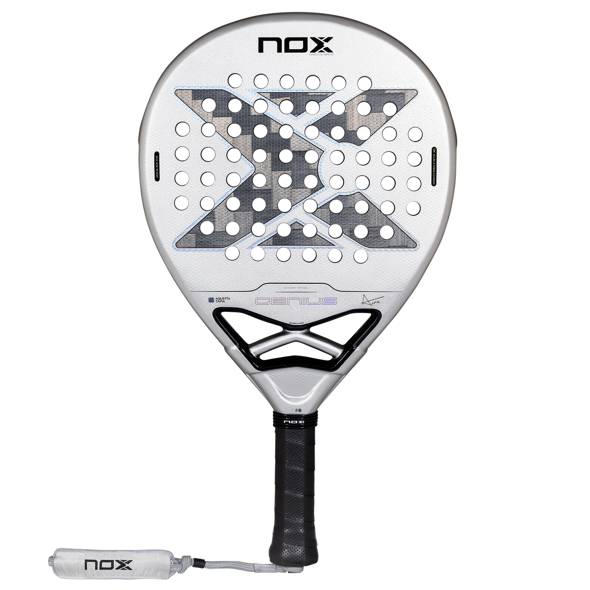 NOX Genius 12K Alum XTREM 2027 Padel Racket by Agustin Tapia - view 1