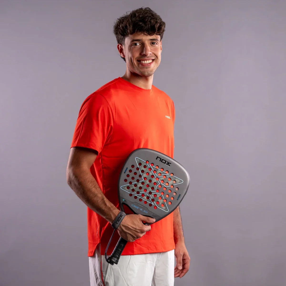 NOX Genius Attack 18K Alum 2027 Padel Racket | Agustín Tapia - view 2