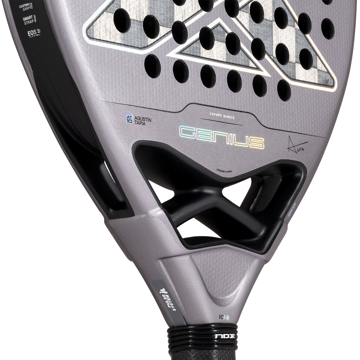NOX Genius Attack 18K Alum 2027 Padel Racket by Agustin Tapia - view 7
