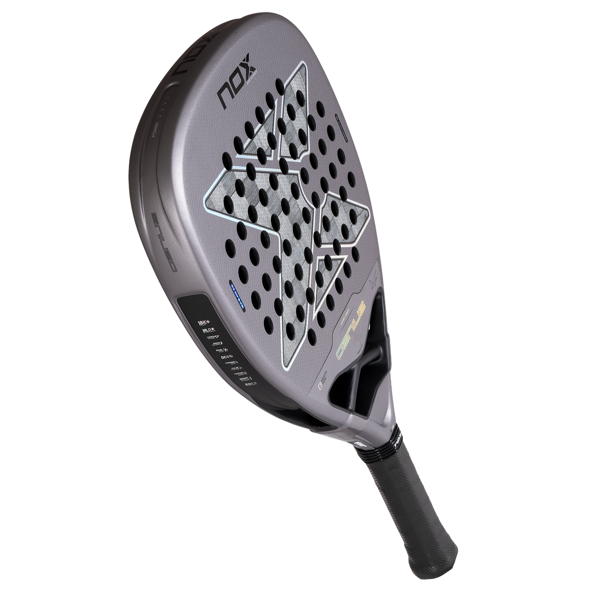NOX Genius Attack 18K Alum 2027 Padel Racket | Agustín Tapia - view 10