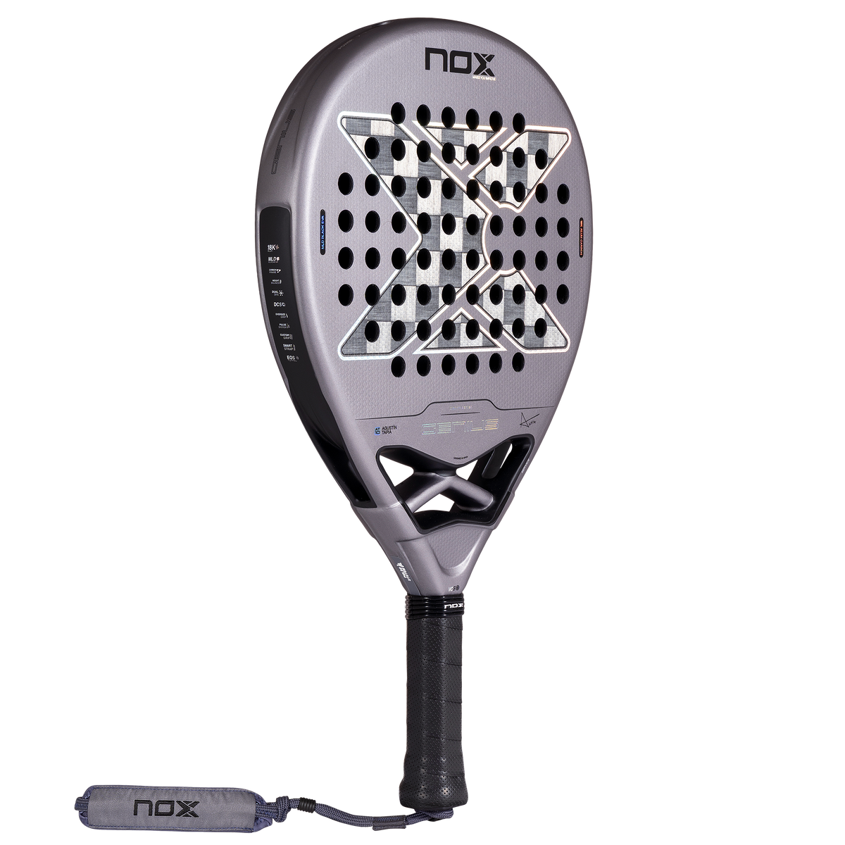 NOX Genius 18K Alum Carbon Agustin Tapia 2027 Padel Racket - view 3