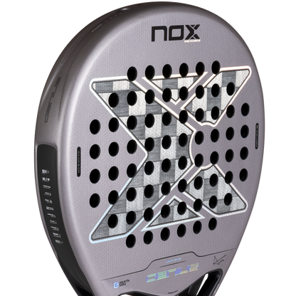 NOX Genius 18K Alum Carbon Agustin Tapia 2027 Padel Racket - view 6