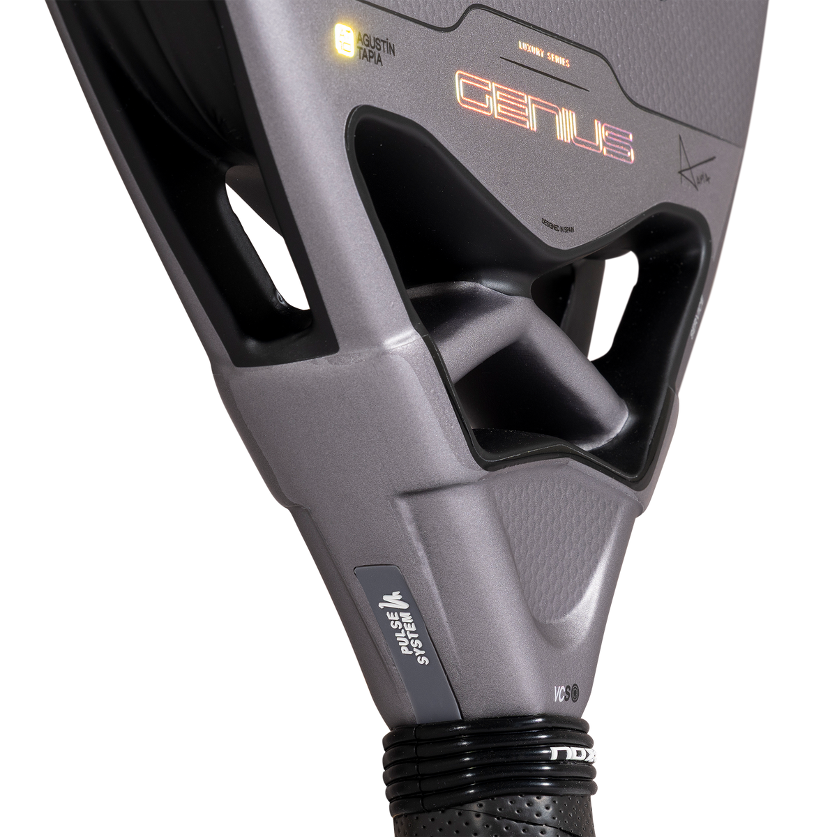 NOX Genius 18K Alum Carbon Agustin Tapia 2027 Padel Racket - view 9