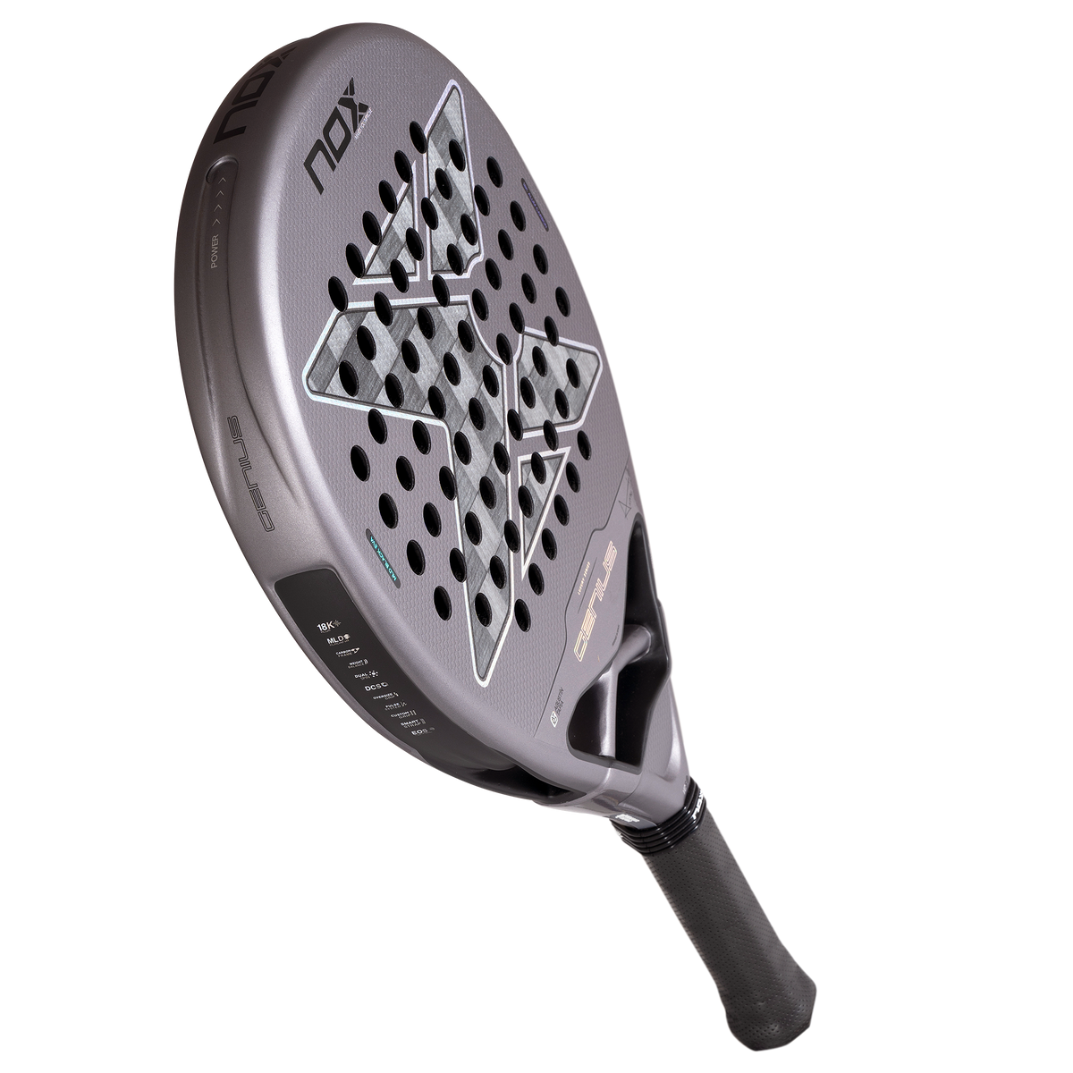 NOX Genius 18K Alum Carbon Agustin Tapia 2027 Padel Racket - view 10