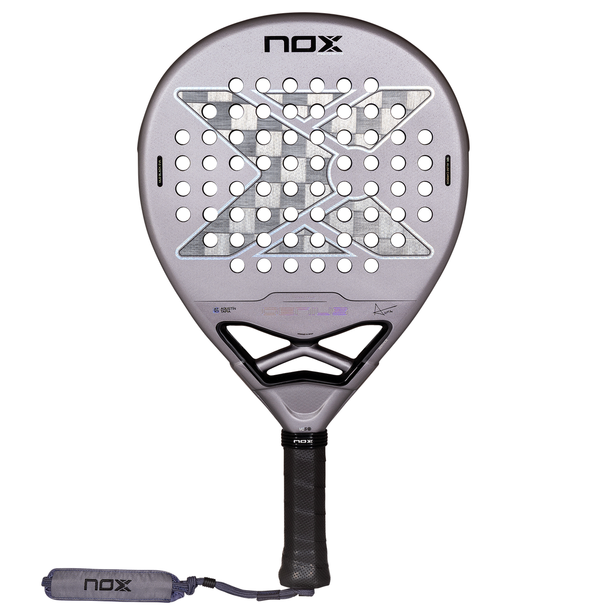 NOX Genius 18K Alum Carbon Agustin Tapia 2027 Padel Racket - view 1
