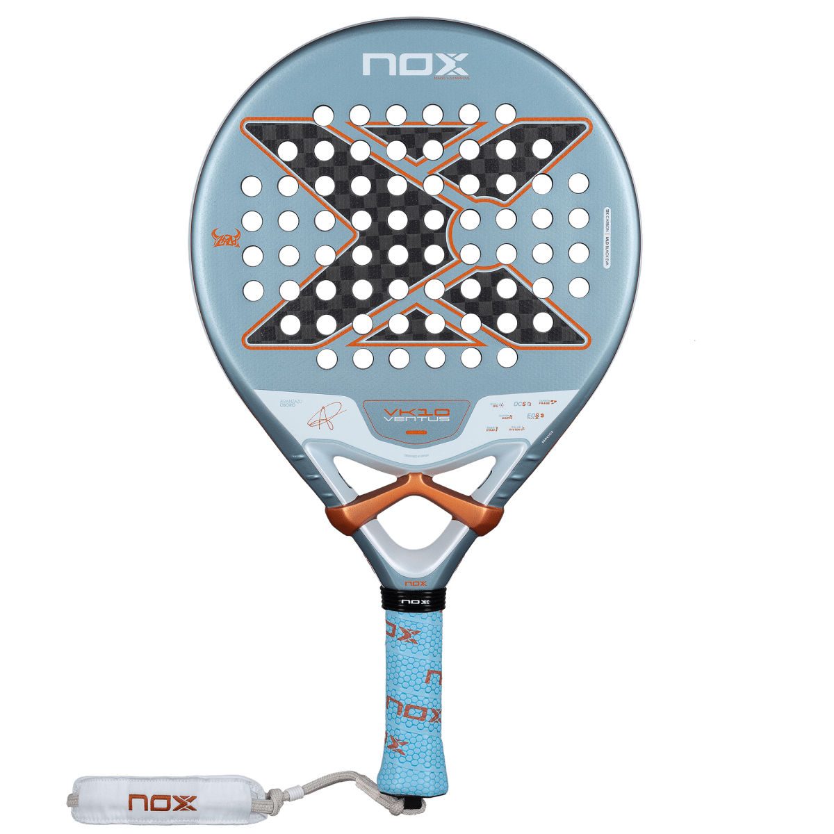 NOX VK10 Ventus Control 12K 2026 Luxury Racket Mould Aerodynamics by Aranzazu Osoro
