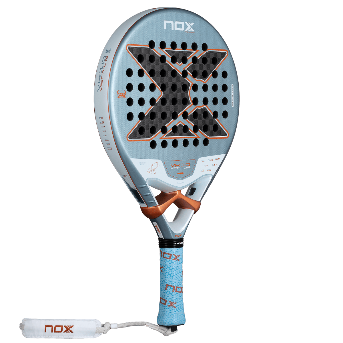 NOX VK10 Ventus Control 12K 2026 Luxury Racket Mould Aerodynamics by Aranzazu Osoro