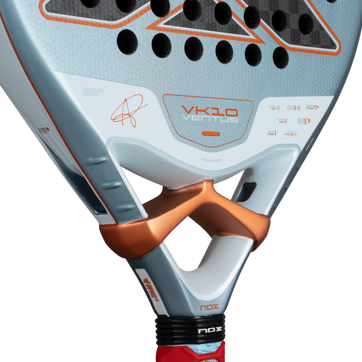 NOX VK10 Ventus Control 12K 2026 Luxury Racket Mould Aerodynamics by Aranzazu Osoro