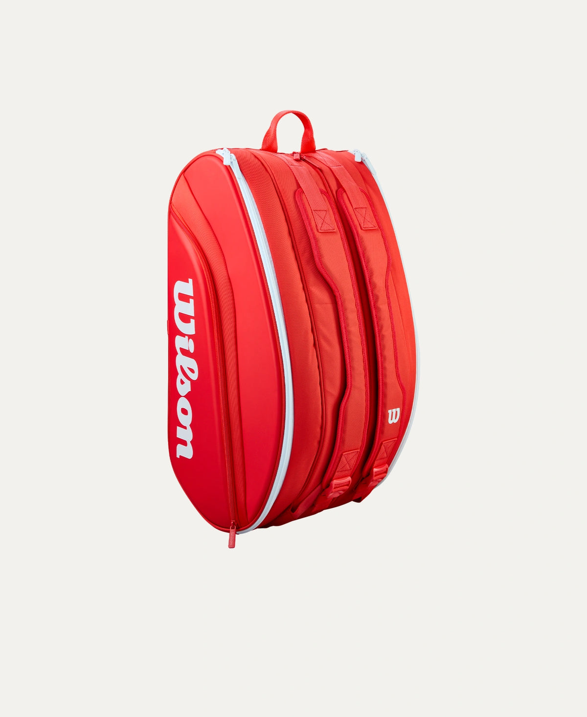 Wilson Super Tour Red Padel Bag, compartment view