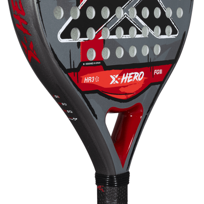 NOX X Hero Red 2026 Padel Racket For Beginners And Intermediate Players With Maximum Control And Easy Maneuverability
