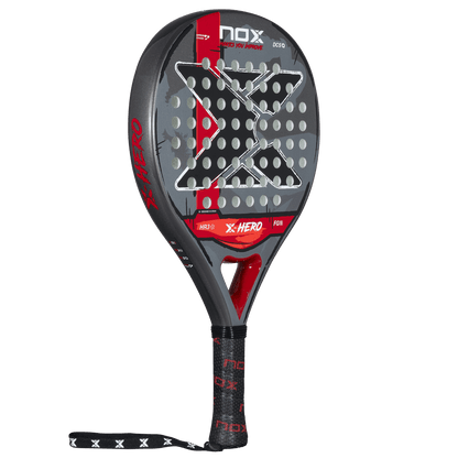 NOX X Hero Red 2026 Padel Racket For Beginners And Intermediate Players With Maximum Control And Easy Maneuverability
